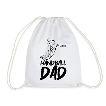 Père joueur de handball - Sac de sport léger - blanc - Devant