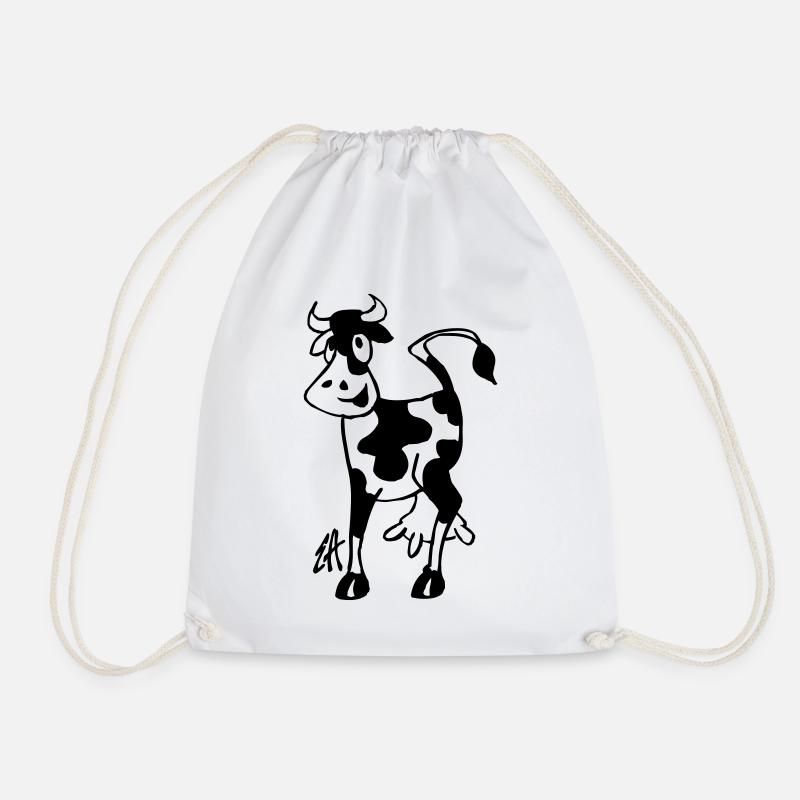 Vache - Sac de sport léger - blanc