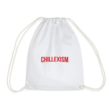 Chillexism chillen - Turnbeutel - Weiß - Vorne