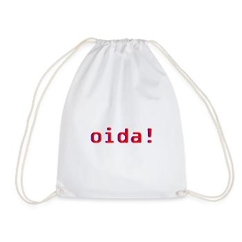 oida! - Turnbeutel - Weiß - Vorne