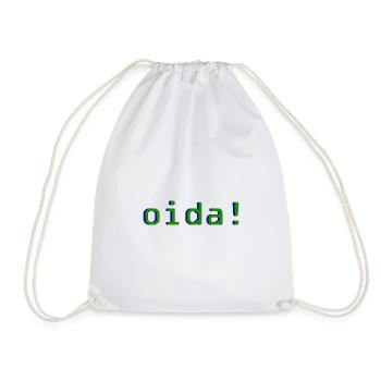 oida! - Turnbeutel - Weiß - Vorne