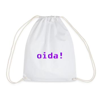 oida! - Turnbeutel - Weiß - Vorne
