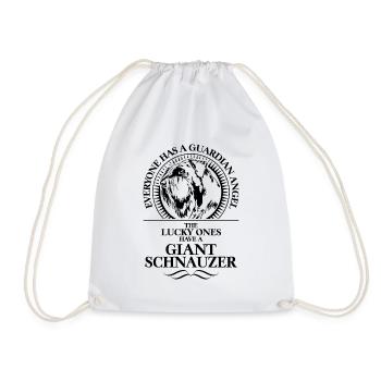 SCHNAUZER Guardian Angel Chien Chiens Wilsigns - Sac de sport léger - blanc - Devant