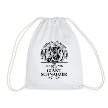 SCHNAUZER Guardian Angel Chien Chiens Wilsigns - Sac de sport léger - blanc - Devant
