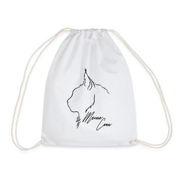 Maine Coon Profil Chats Chat Wilsigns - Sac de sport léger - blanc - Devant