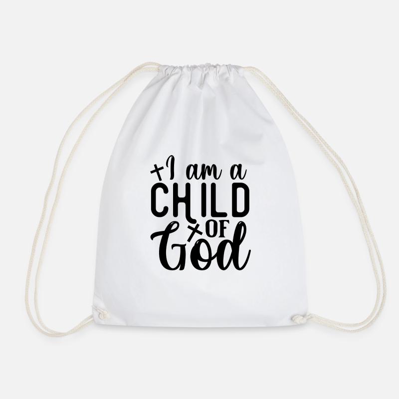 Kind Gottes - Turnbeutel - Weiß