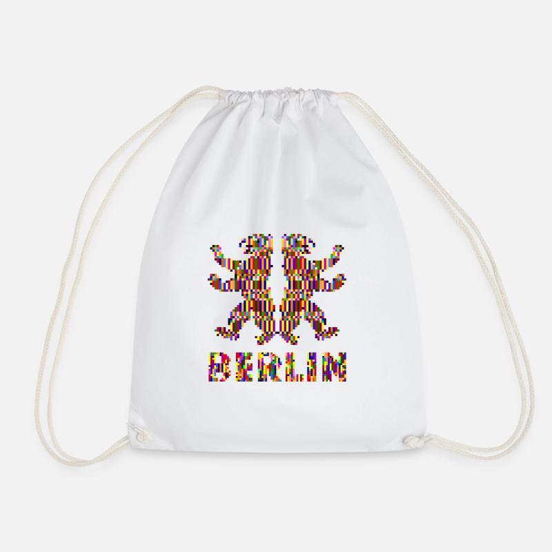 Berlin Pixel Pride - Turnbeutel - Weiß