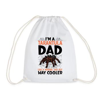 Tarantula - Drawstring Bag - white - Front