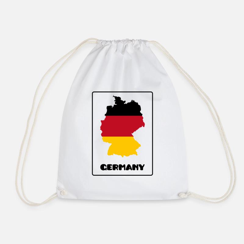 Deutschland - Turnbeutel - Weiß