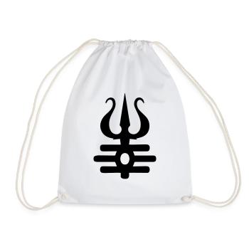 Shiva - Turnbeutel - Weiß - Vorne