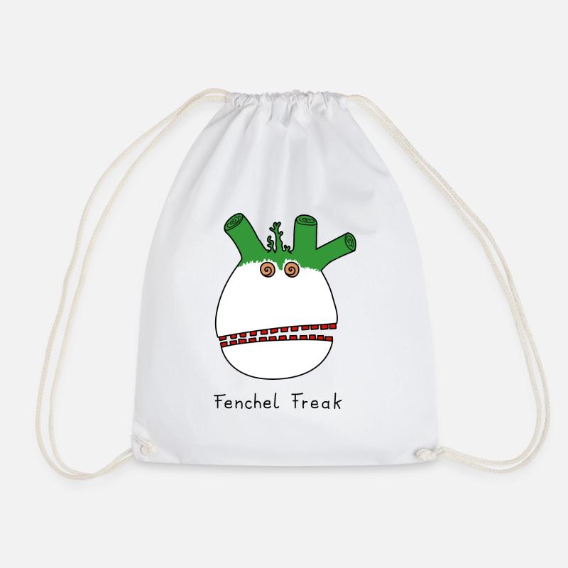 Fenchel Freak - Turnbeutel - Weiß