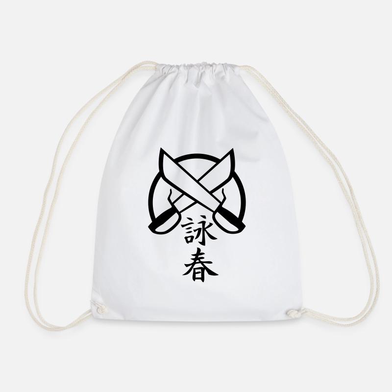 Wing Chun 5 - Turnbeutel - Weiß