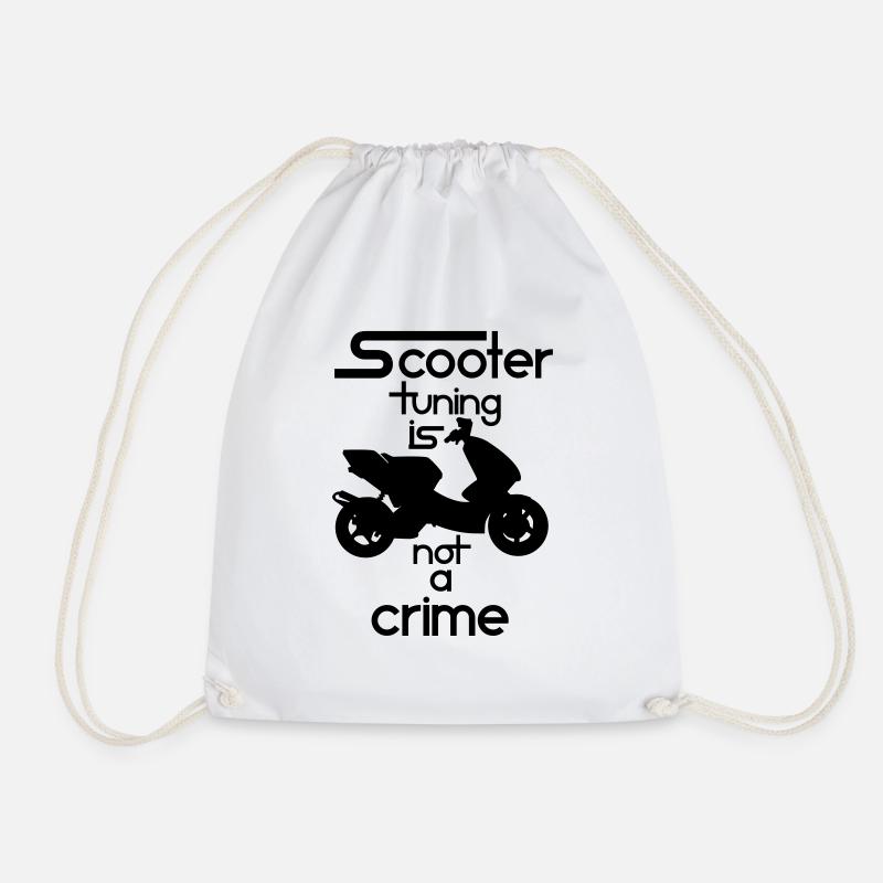 Scooter tuning is not a crime! Vol. III HQ - Turnbeutel - Weiß