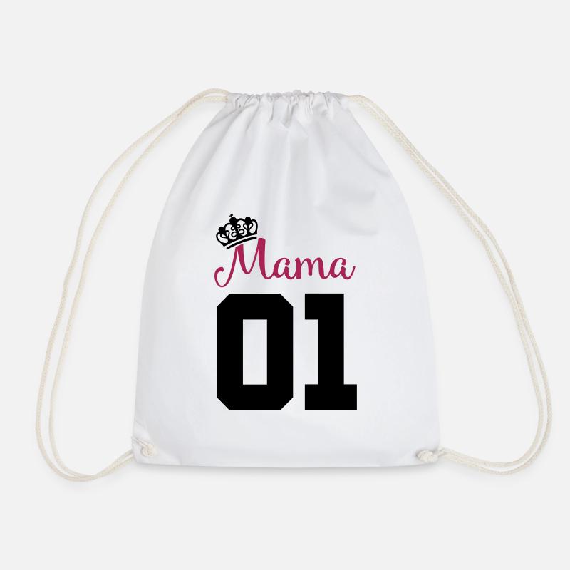 mama 01 - Turnbeutel - Weiß