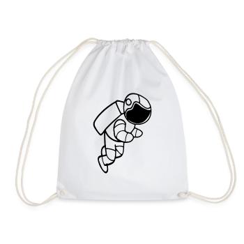 Astronaut - Sac de sport léger - blanc - Devant