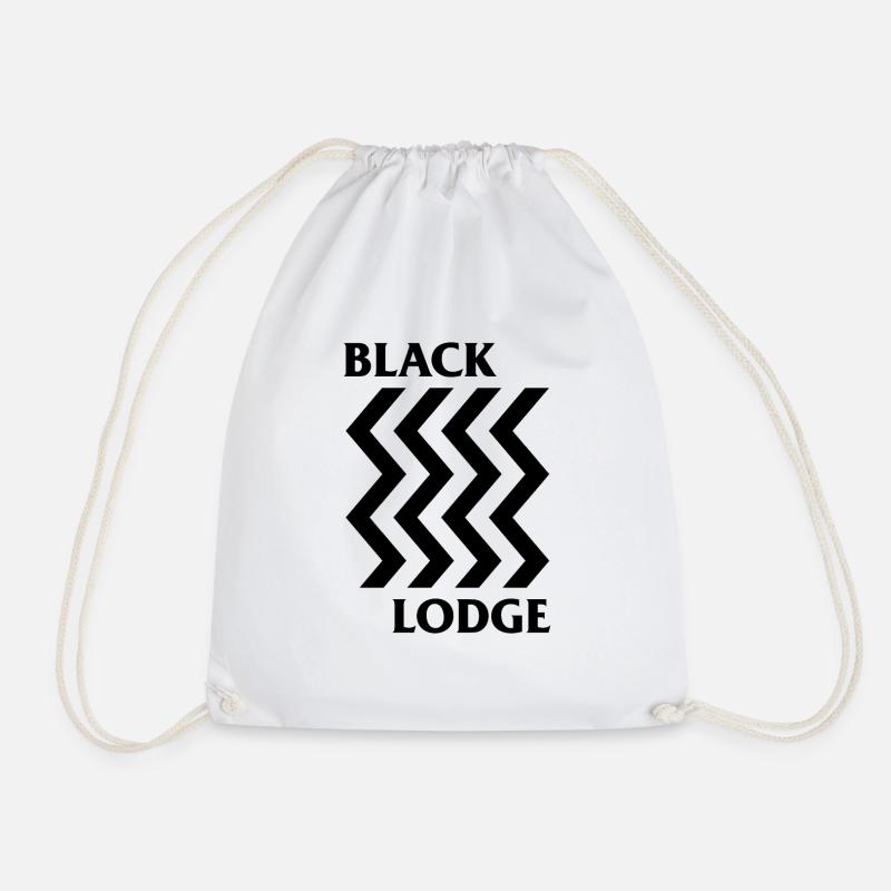 Black Lodge Punk - Turnbeutel - Weiß