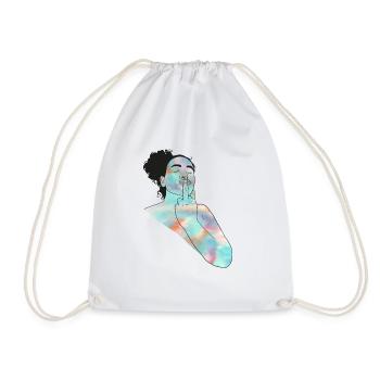 Doigt bisou - Sac de sport léger - blanc - Devant