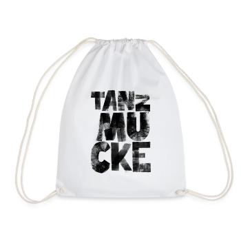 Tanzmucke schwarz - Sac de sport léger - blanc - Devant