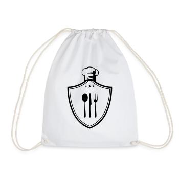 Koch Symbol Coat of Arms - Drawstring Bag - white - Front
