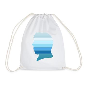 Fond profil N°4 - Sac de sport léger - blanc - Devant