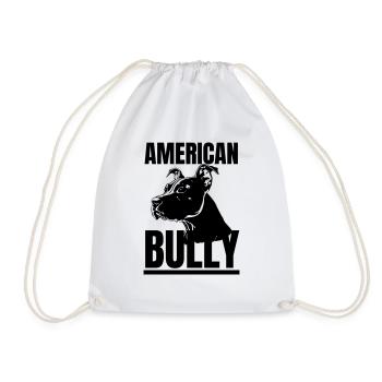 American Bully King - Der Herrscher der Straße - Turnbeutel - Weiß - Vorne