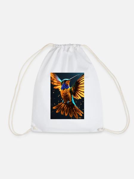 Kolibri - Turnbeutel - Weiß