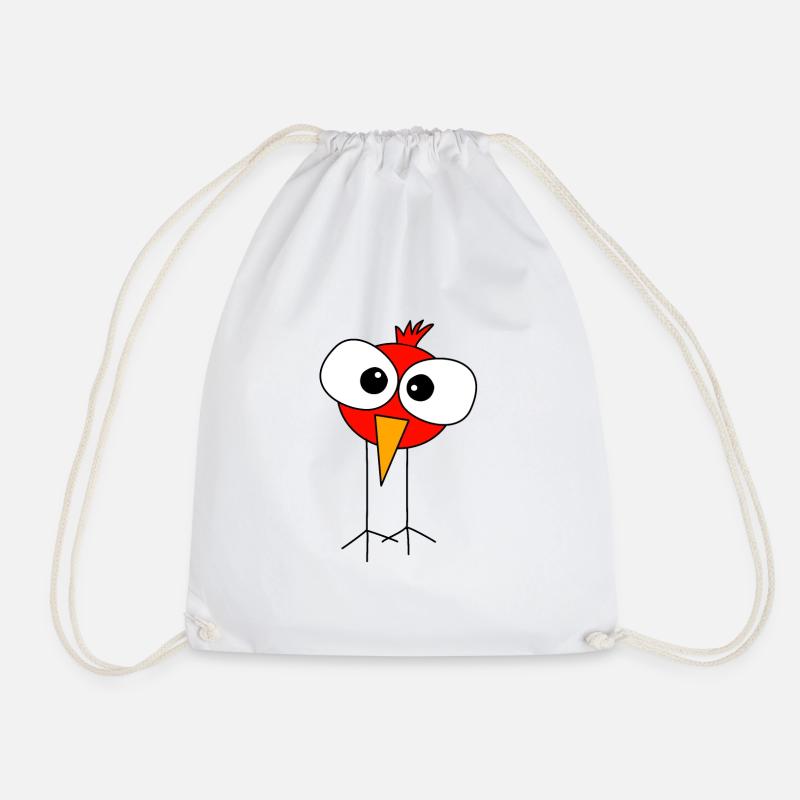 Angry bird - Turnbeutel - Weiß