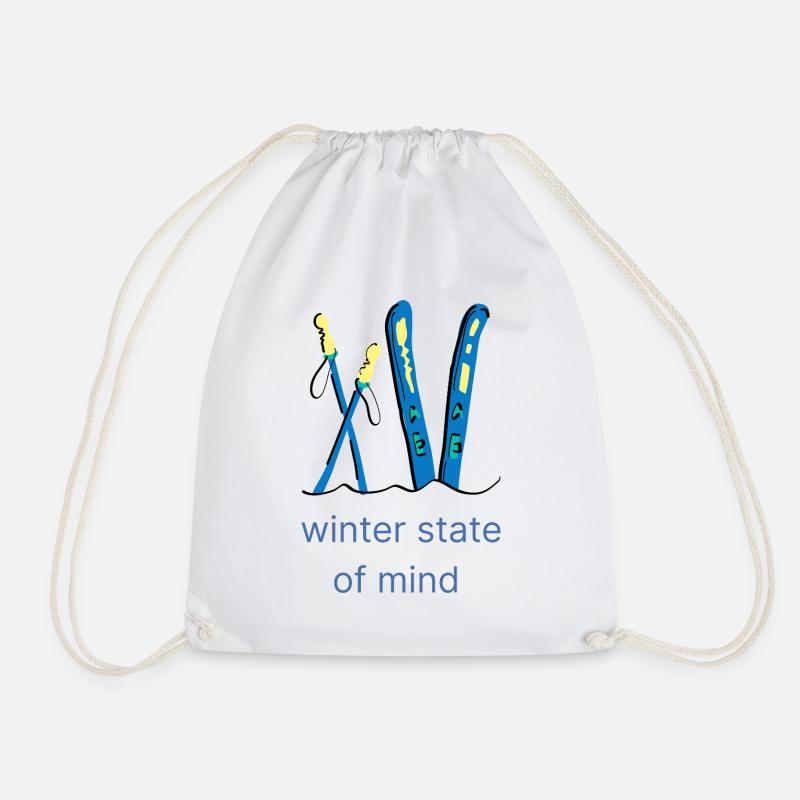 winter state of mind - Sac de sport léger - blanc