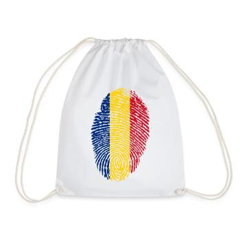 ROUMANIE EMPREINTE T-SHIRT - Sac de sport léger - blanc - Devant