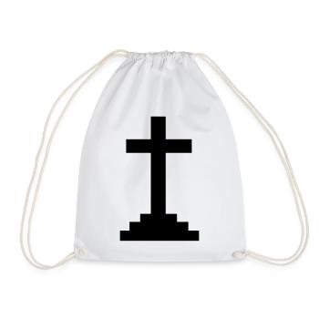 Croix - Sac de sport léger - blanc - Devant