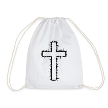 Croix (V) - Sac de sport léger - blanc - Devant