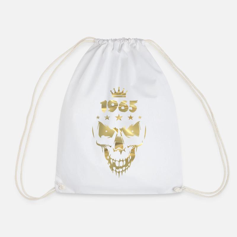 Skull Gold (1965) - Drawstring Bag - white