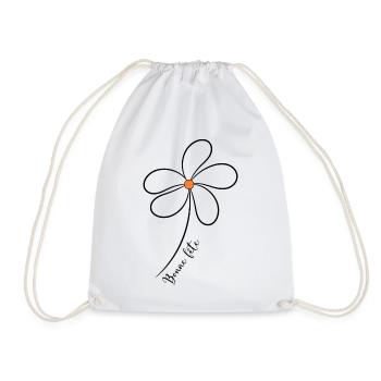 BONNE FÊTE. MAMAN. FÊTE DES MÈRES - Sac de sport léger - blanc - Devant