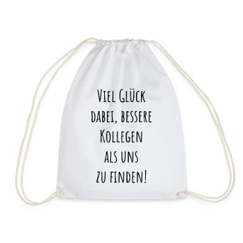 Employé / Déménagement d’employé / nouvel emploi - Sac de sport léger - blanc - Devant