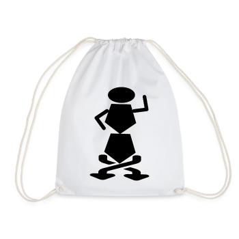 Fashion - Drawstring Bag - white - Front