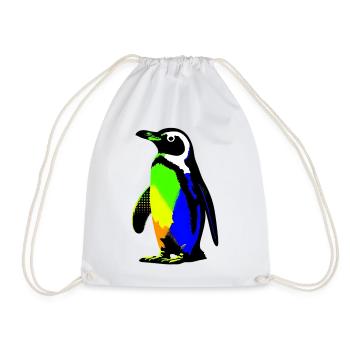 Pingouin - Sac de sport léger - blanc - Devant