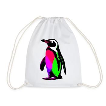 Pingouin - Sac de sport léger - blanc - Devant