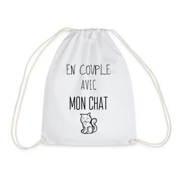 Green Burst Nature Design - Drawstring Bag - white - Front