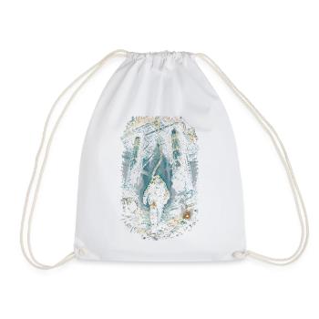 Commercial Diver Industrial Diver - Drawstring Bag - white - Front