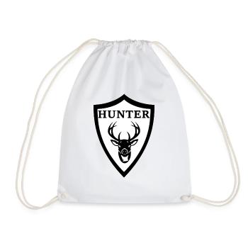 Hunter Hunter Crest cadeau Stag - Sac de sport léger - blanc - Devant