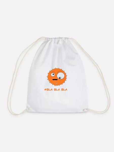 # BLA BLA BLA - Turnbeutel - Weiß