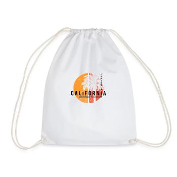 Capitola California Cool Palmier indigène - Sac de sport léger - blanc - Devant
