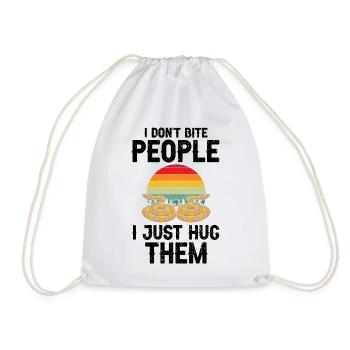 King python design pour les amateurs de serpents - Sac de sport léger - blanc - Devant