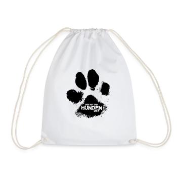 Le chien va 2 - Sac de sport léger - blanc - Devant