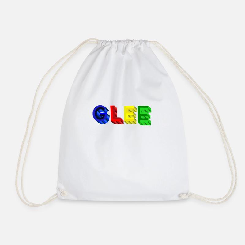 Glee ? Blue Red Yellow Green Colorful Gift Idea - Turnbeutel - Weiß
