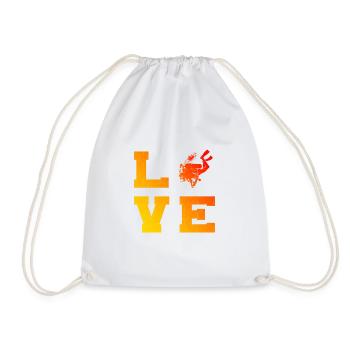 Scuba Diver Scuba Diver Hommes - Sac de sport léger - blanc - Devant