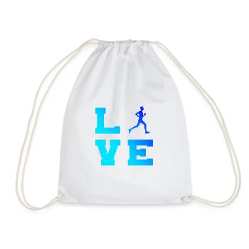 Homme Running Fitness Cross Country Running - Sac de sport léger - blanc - Devant
