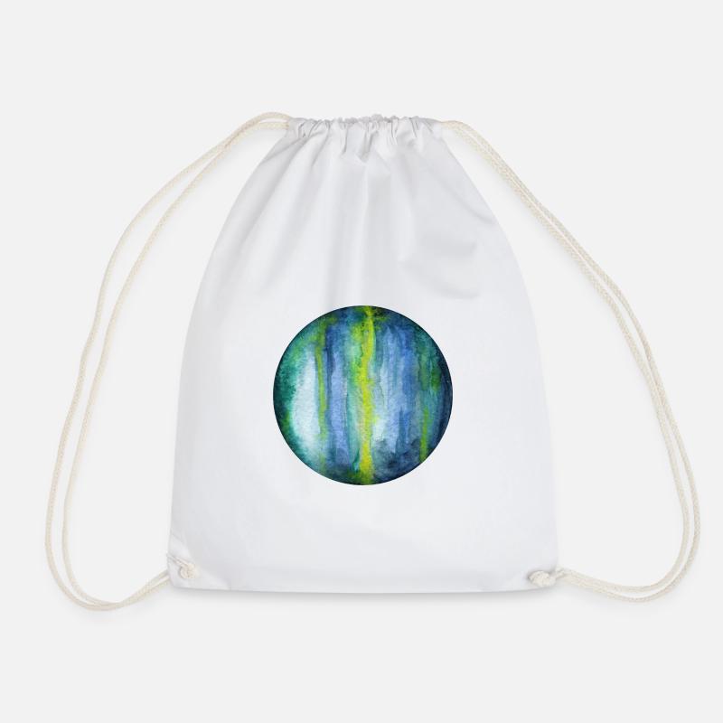 Uranus - Turnbeutel - Weiß