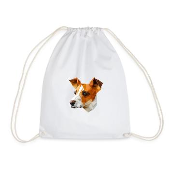 JACK RUSSELL - Turnbeutel - Weiß - Vorne