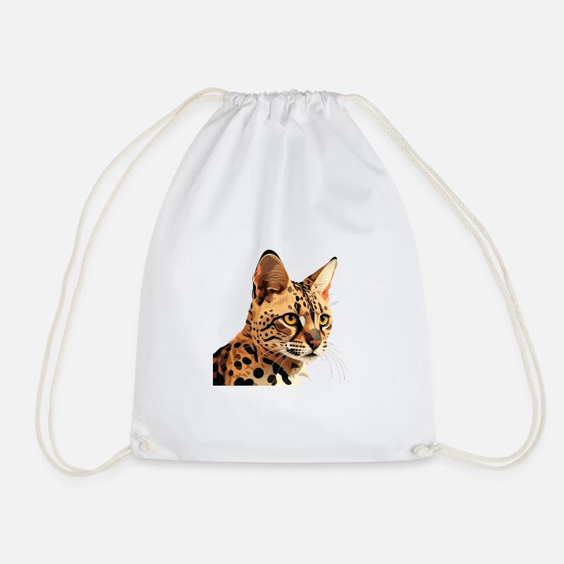 BENGAL - Drawstring Bag - white